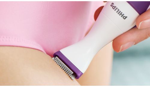 Rounded tips effectively cut hair while protecting the skin