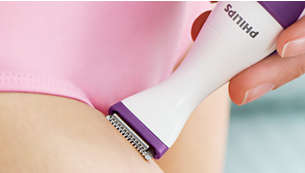 Rounded tips effectively cut hair while protecting the skin
