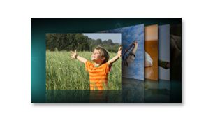 Display photos and photo slideshows