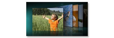Display photos and photo slideshows