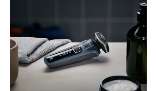 Pantalla LED con iconos para usar la afeitadora de forma intuitiva