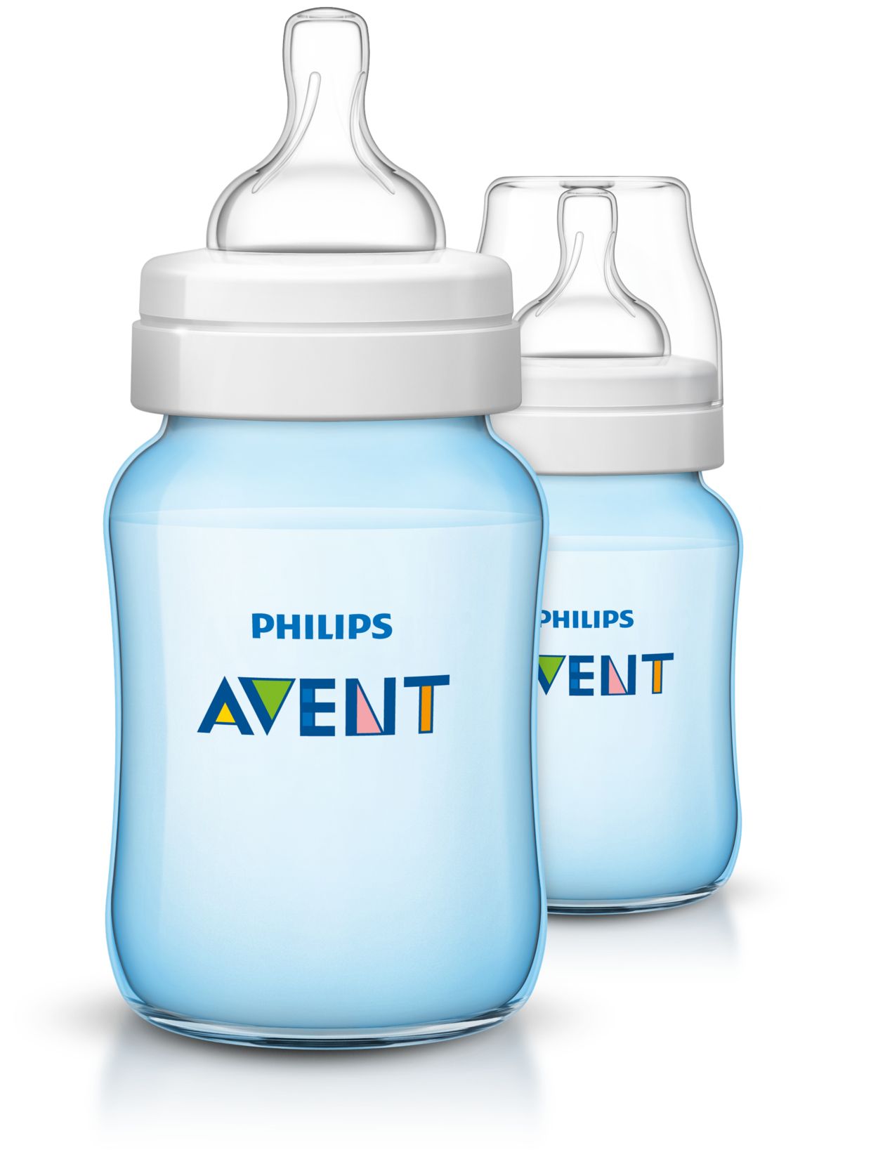 PHILIPS AVENT Biberón Azul PP Natural 260 ml