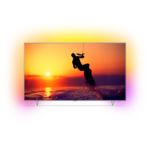 4K UHD ултратънък LED телевизор, работещ с Android