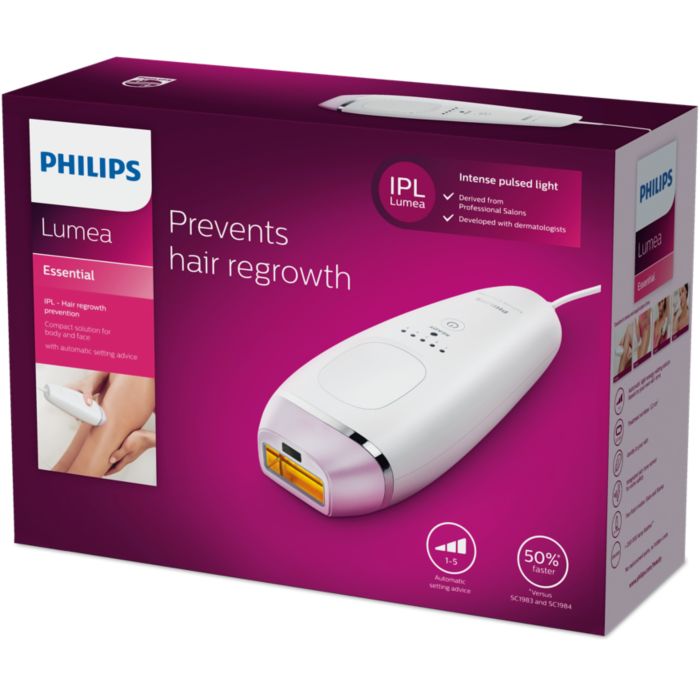 Lumea Essential IPL Hair removal device BRI863 00 Philips