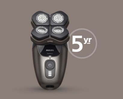 Rasoir pour crâne Philips, garantie de 5 ans²