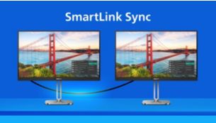 Smart Link Sync: für gleichmäßige Reihenschaltungs-Displays
