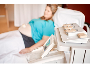Avalon Cableless maternal and fetal monitoring system