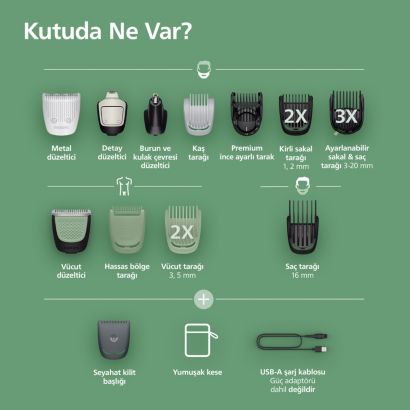 Philips 9000 Serisi Erkek Bakım Seti 