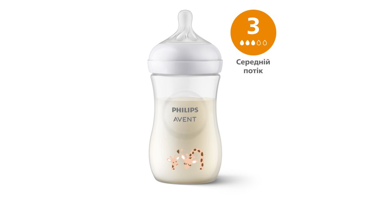 Avent Natural Response Дитяча пляшечка Natural Природний Потік