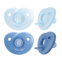 Avent Ultra Soft sucette 0-6 mois - 2 pièces SCF222/01 –  e-shop-laboiteadoudous.be