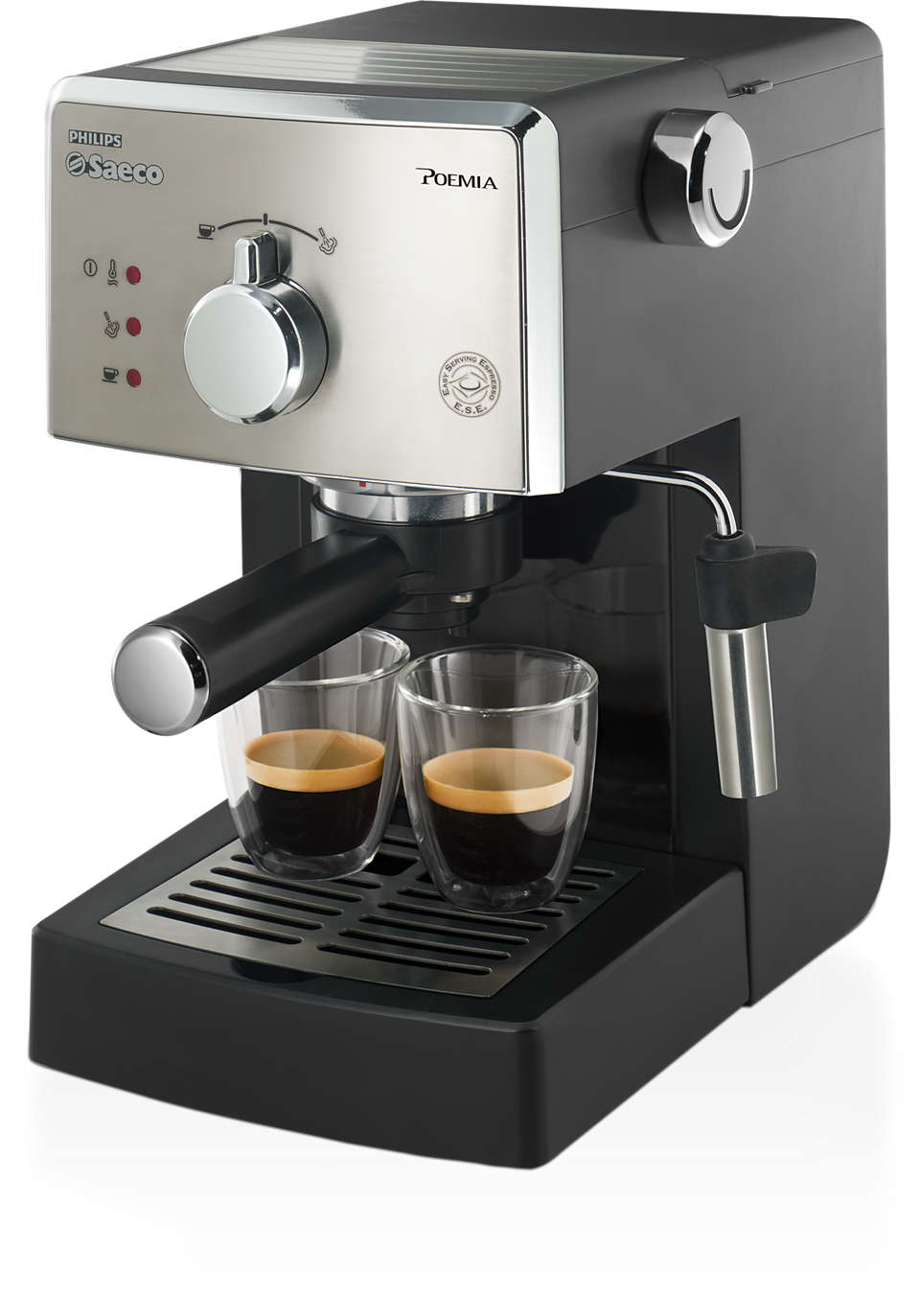 middelen Vernederen Verdorde Poemia Manual Espresso machine HD8325/47 | Saeco