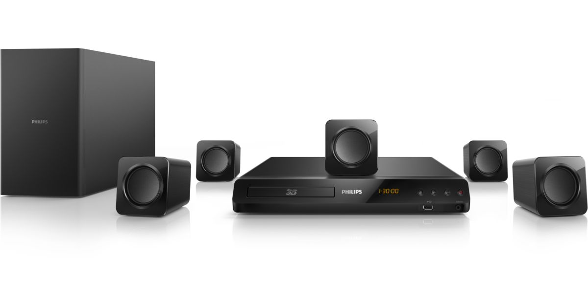 5.1 3D Blu-ray Home theater HTB3524/F7 | Philips