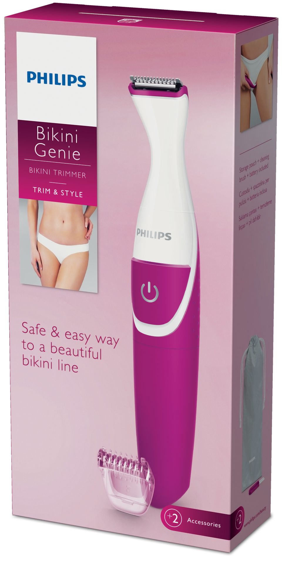 Philips Norelco Women's Bikini Trimmer & Precision Trimmer Special Edition  Kit