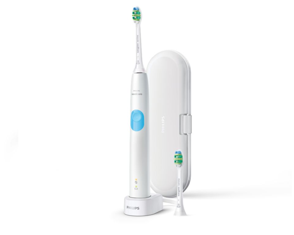 Des dents plus propres. Un nettoyage tout en douceur.