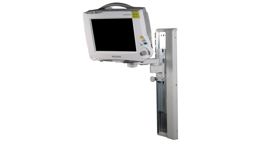 IntelliVue MP20/30: VHC Variable Height Channel and 8"(200mm) Support Arm