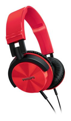 PHILIPS インイヤーヘッドフォン SHE9720 レッド PHILIPS レッド SHE9720 インイヤーヘッドフォン
