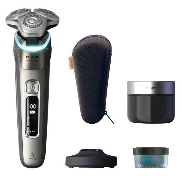 i9000 Prestige Wet & Dry Electric Shaver with SkinIQ