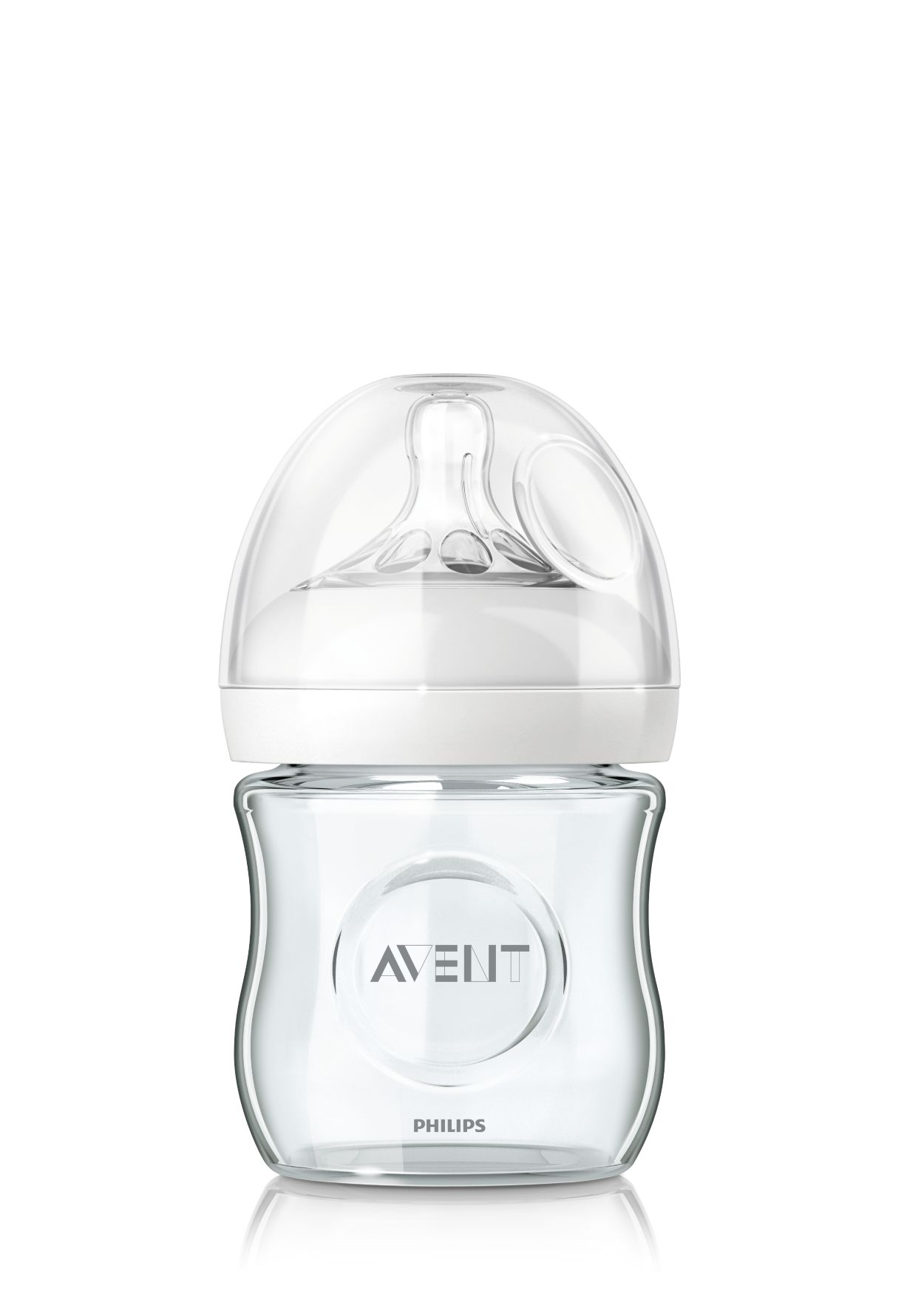  Philips AVENT Biberón de cristal natural con pezón de