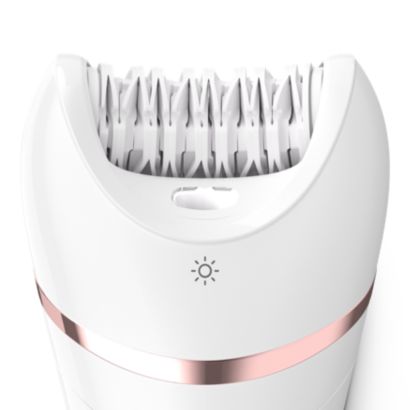 More hair removal power and tweezing actions
