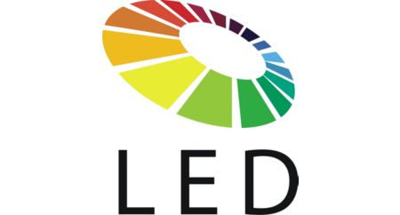 "LED technology ensures natural color and thin design"