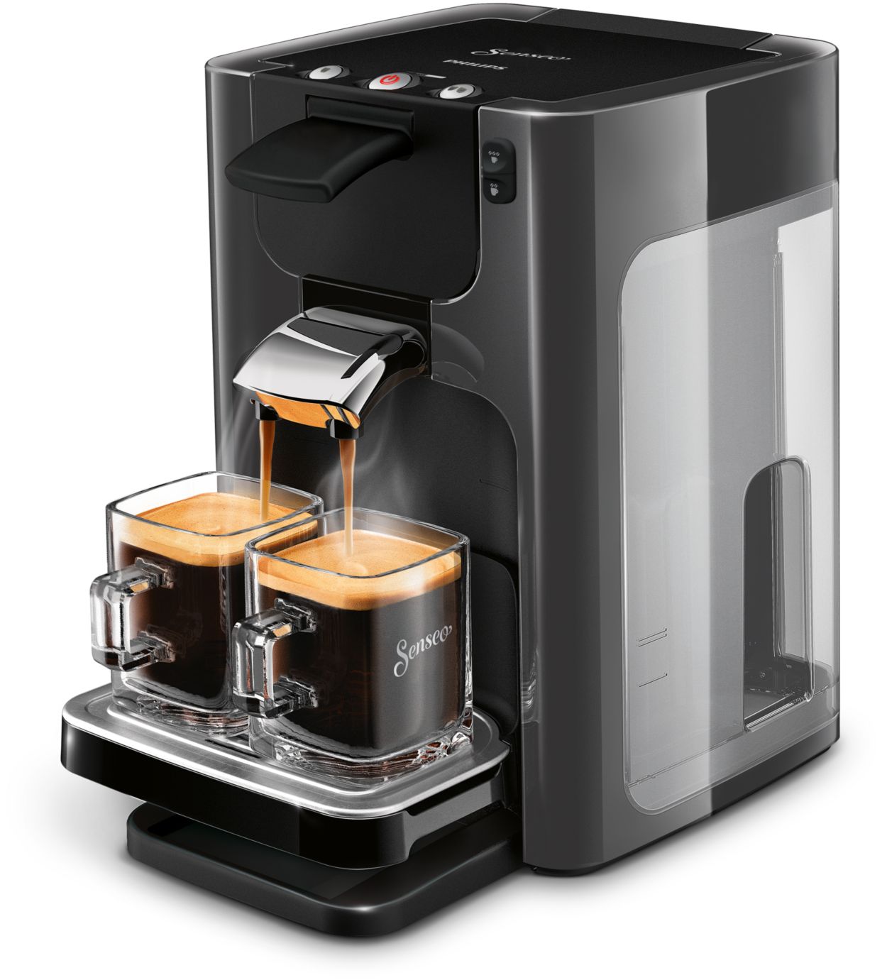 Lijkt op Maak avondeten Mainstream Quadrante Coffee pod machine HD7866/21R1 | SENSEO®