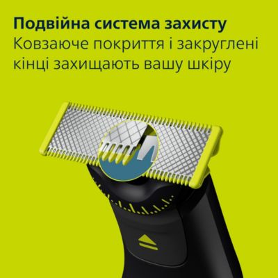 Голить волосся, а не шкіру. Без порізів і подразнень.