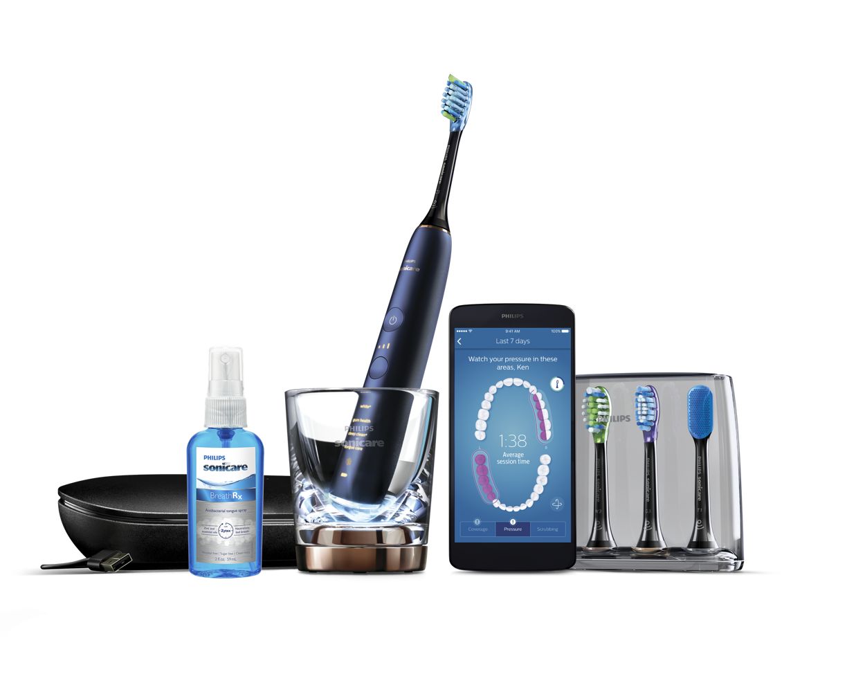 Complete system for a healthier mouth