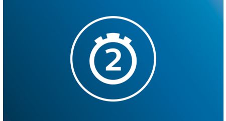 2 minute brushing time recommended by dentists