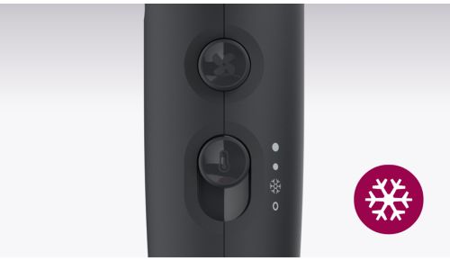 Posición de aire frío para conseguir el acabado que buscas