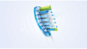 Élimine 10 fois plus de plaque dentaire*, pour un nettoyage en profondeur