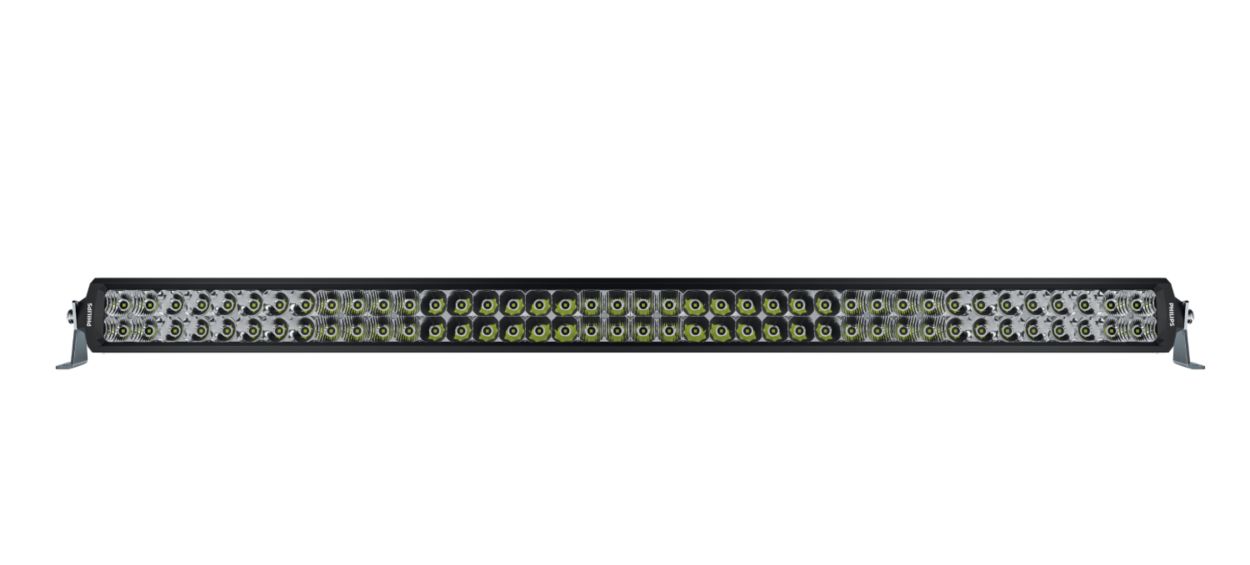 Iluminación LED brillante para aventuras fuera de carretera