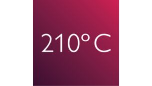 210°C 專業高溫，打造完美效果