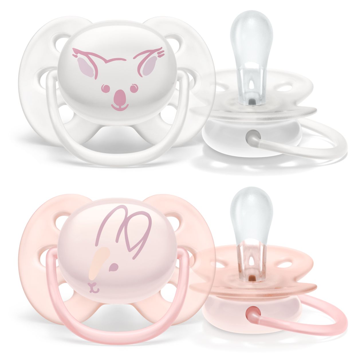 Philips avent Chupetes Ultra Soft X2 Niña Multicolor