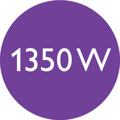 1350W의 드라이 성능