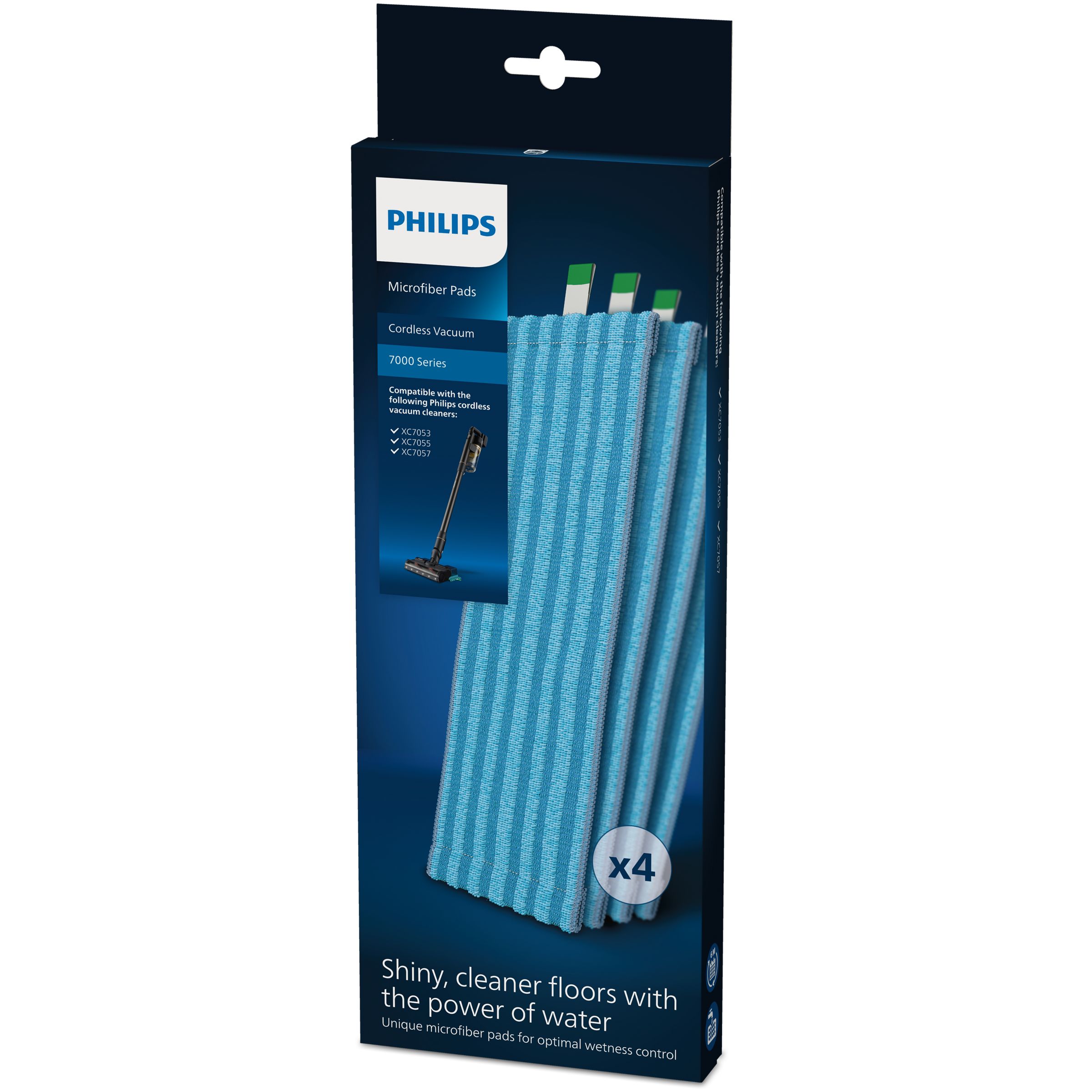 Philips Aspirator fără fir seria 7000 - Lavete din microfibră - XV1670/02