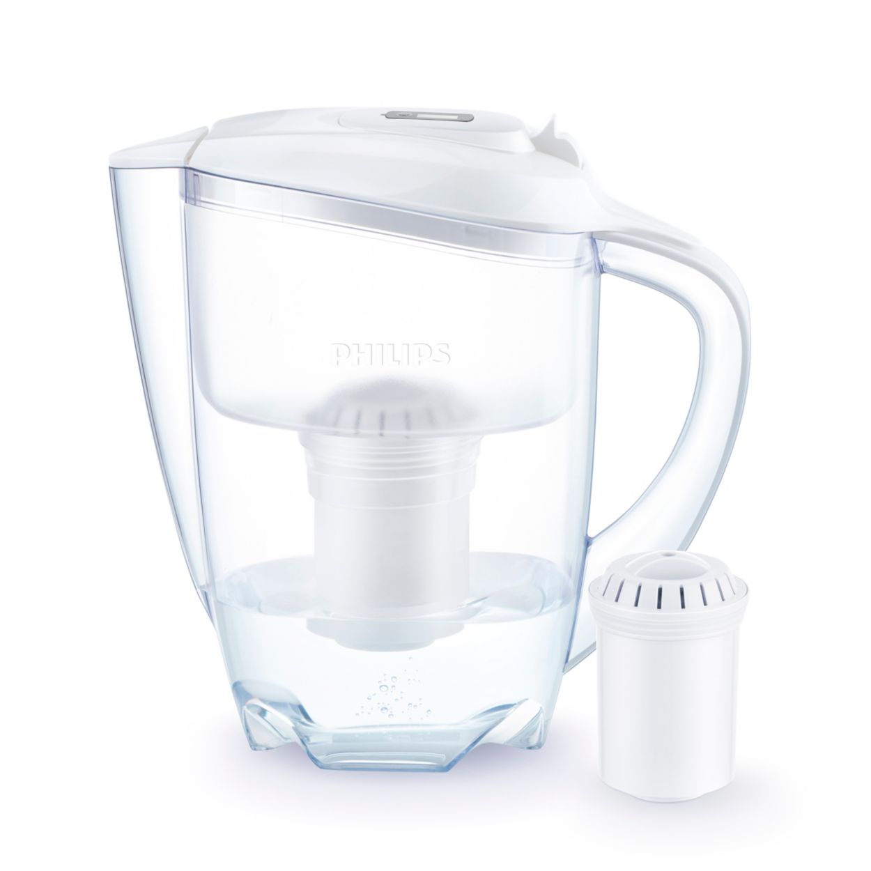 Carafe filtrante Philips AWP2922/10 1,5 L avec indicateur de