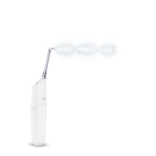 Sonicare Rechargeable powered dental flosser - silver