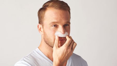 Sensation de confort sous le nez