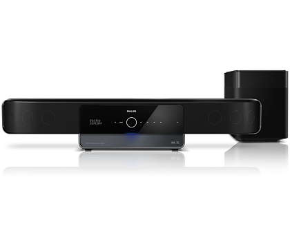 High Definition surround sound without the clutter