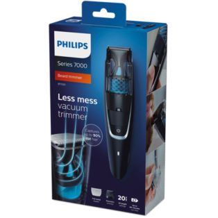 Beardtrimmer series 7000 Partatrimmeri imutekniikalla