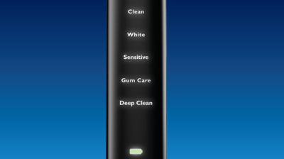 5 Putzprogramme: Clean, White, Sensitive, Gum Care, Deep Clean