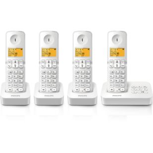 Téléphone fixe sans fil avec répondeur