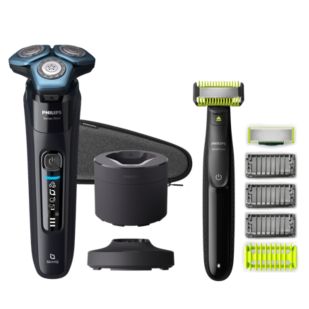 Shaver series 7000 Elektrisch scheerapparaat voor nat en droog scheren