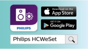Aplikácia Philips companion pre jednoduché nastavenie siete