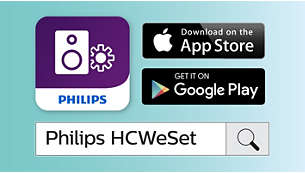 Philips companion app for easy network setup
