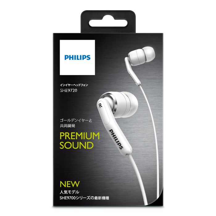ヘッドホン PHILIPS SHE9730WT WHITE ヨドバシ.com - ハイレゾ対応インイヤーヘッドフォン ホワイト