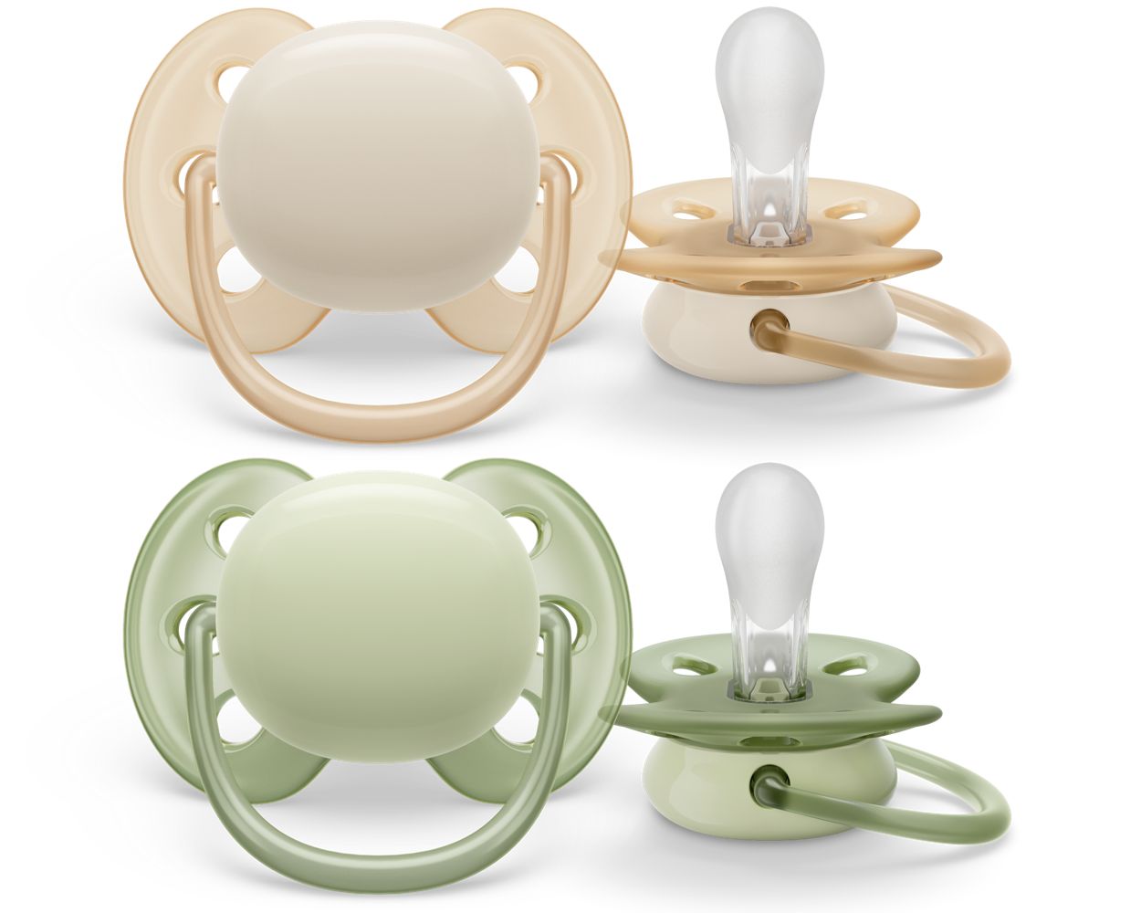 AVENT Ultrasoft conchiglie raccogli latte Comfort E Protezione Seno 2 pz