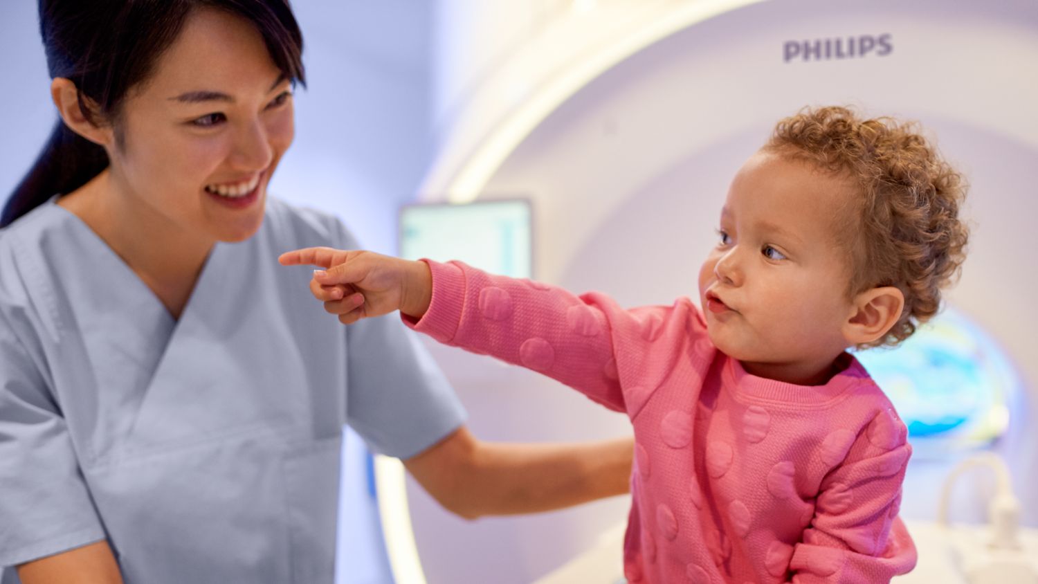 Pediatric MRI exam