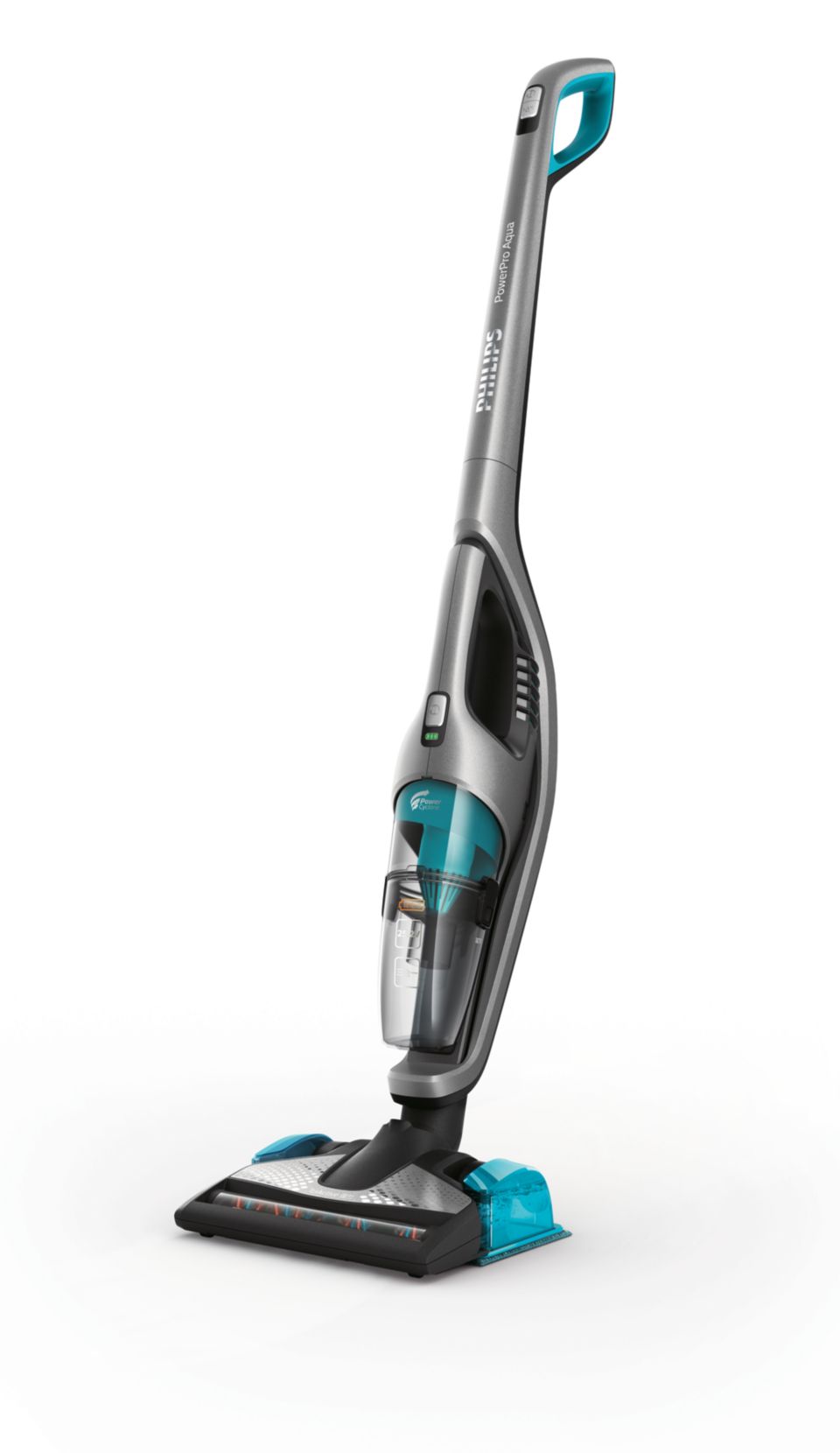 Philips FC6402/01 Scopa Elettrica Cordless, aspira e lava