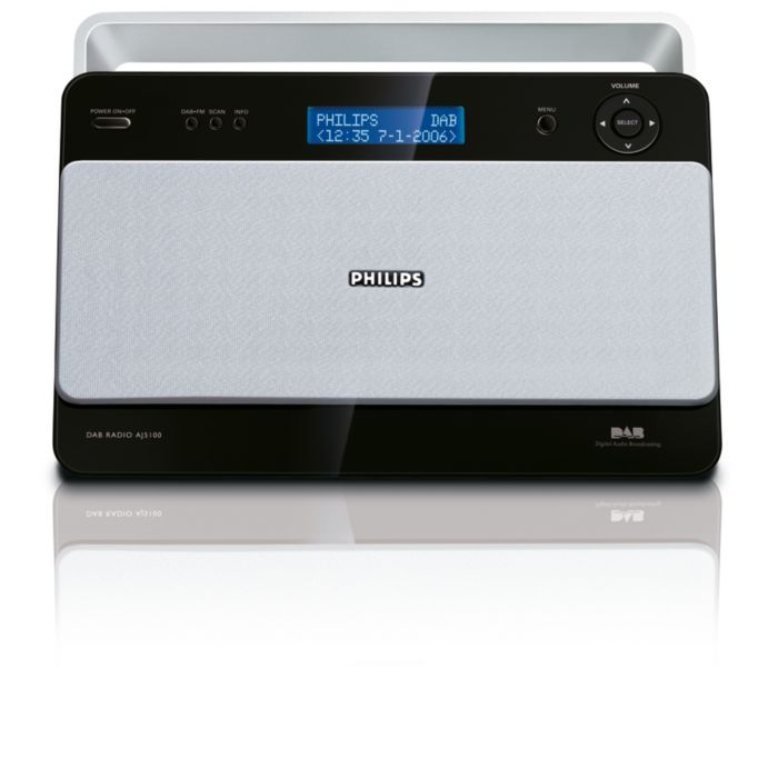 Digital radio with crystal clear sound quality